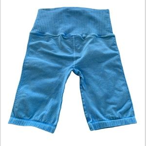 NEW Free People Good Karma Bike Shorts in Blue, size XS/S